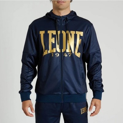 Löwe 1947 Herren Hoodie DNA, Freizeit - 02 (Navy Blue/Gold)