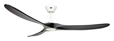 Ceiling Fan 180cm Eco Genuine White Black DC With Remote Control