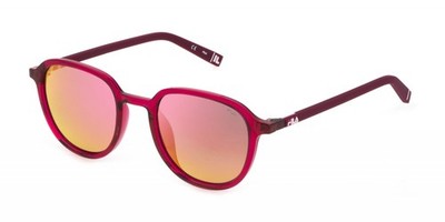 Fila SFI313 Fuxia trasparente lucido 50/21/140 UNISEX Sonnenbrillen