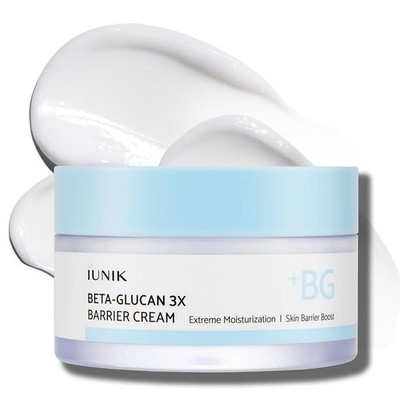 IUNIK Beta Glucan 3X Barrier Cream 50ml Deep Hydrating Face Cream *UK SELLER*