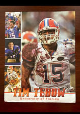 Tim Tebow Signed and Autographed  Plaque