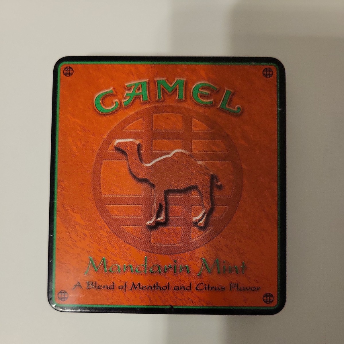Vtg Camel Dark Mint Cigarette/ Mandarin Mint/Izmir Stinger 3.5