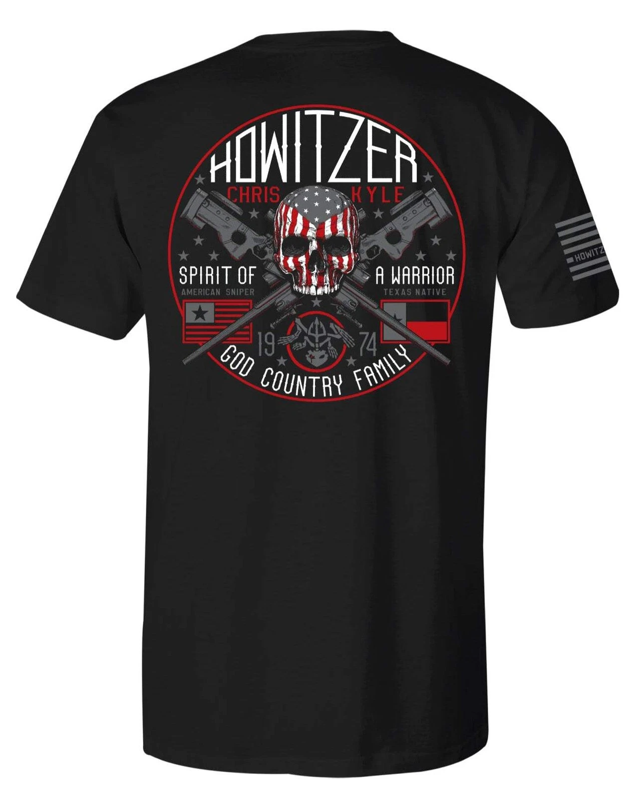 Howitzer Style Men's T-shirt Ck Sniper Military Grunt MFG