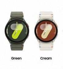 Samsung Galaxy Watch 7 40MM GPS Wi-Fi Cream/Green Sport band - Pristine