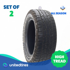 Set Of 2 Used 27560r20 Cooper Discoverer Atp Ii 115t - 932 Set Of 2 Used 27560r20 Cooper Discoverer Atp Ii 115t - 932
