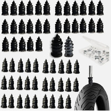 60Pcs Rubber Tire Nail Repair Kit Screw In Tire Plugs for Car Truck SUV Van
