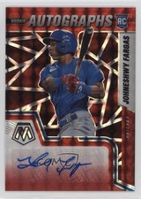 2022 Panini Mosaic Rookie Choice Fusion Prizm Johneshwy Fargas #RAM-JF Auto 1bi0