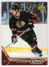 Hockey card | Brent Seabrook #29 | 2005-06 Upper Deck Rookie Class Box Set. rookie card picture