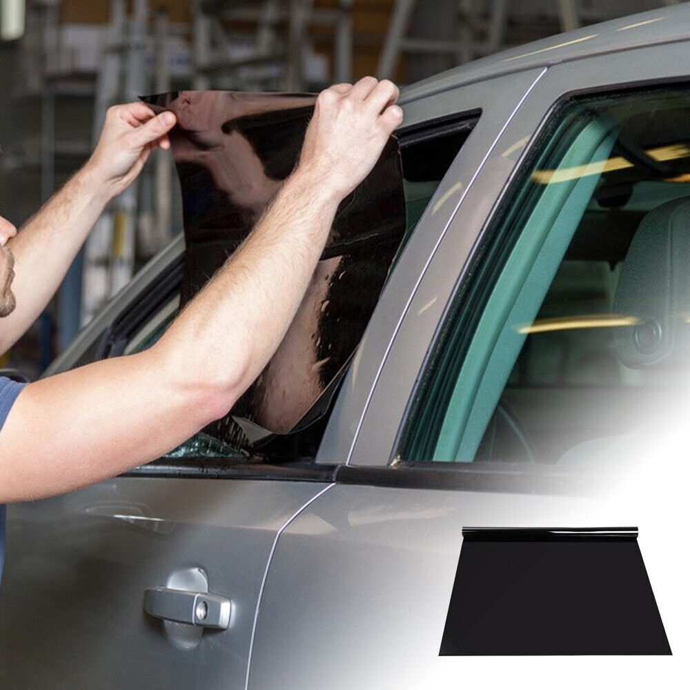 CAR WINDOW TINT FILM KIT TINTING SUPER DARK BLACK LIMO 5 75CM x 6M UK STOCK eBay