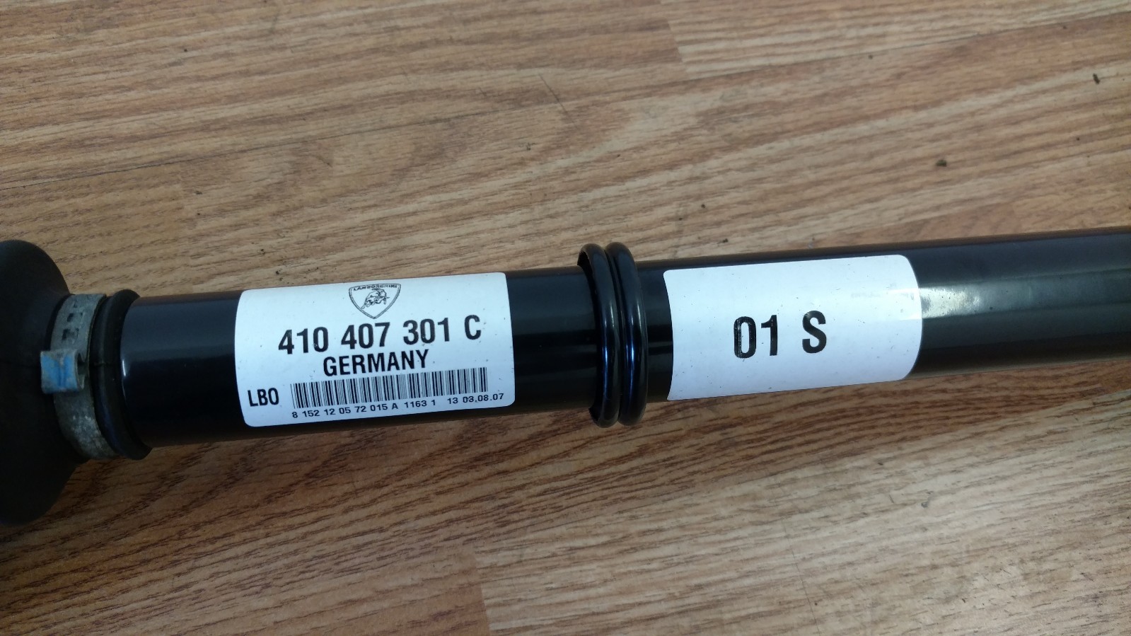 LAMBORGHINI DIABLO MURCIELAGO LP640 FRONT LEFT AXLE DRIVE SHAFT OEM 410407301C