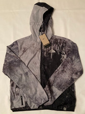 Womens Medium Nike Trail Womens Repel Running Jacket Black Grey DX1041-011 NWT