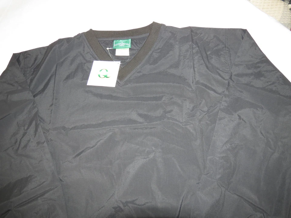 Hombres Outer Banks Ropa Exterior Manga Larga Cuello en V Camisa XXL Azul Marino Nuevo con Etiquetas Foto 2 de 3