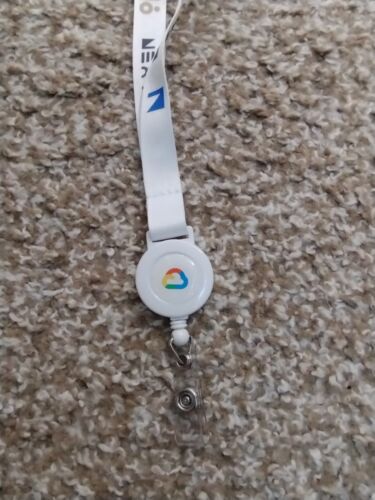 Google Logo Safety Lanyard Badge Holder ID Card Keychain Collectible NEXT 2018 - Picture 2 of 3