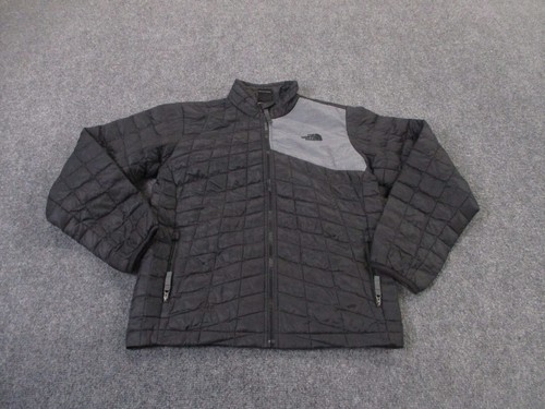 North Face Jacket Boy L 14 16 Thermoball Puffer Down Quilted Outdoors Hiking - Picture 2 of 9