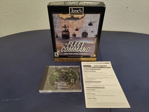 Big Box Gioco PC - Fleet Command - Simulazione Guerra Navale - CD-ROM - 1999 - Foto 5 di 5