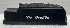 LIONEL O-GAUGE 1666-T RIO GRANDE BLACK PLASTIC TENDER BODY SHELL