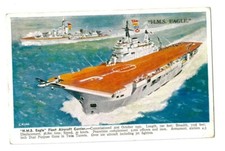 HMS EAGLE - ROYAL NAVY AIRCRAFT CARRIER
