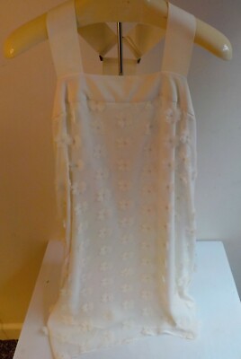 Débardeur Rachel Roy Femme - Blanc Imprimé Graphique - Sans Manches - Taille S/M