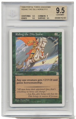 Imperial Recruiter * BGS 9.5 graded * MTG Portal Three Kingdoms