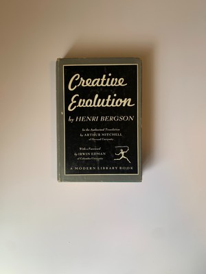 Creative Evolution by Henri Bergson [HC,DJ,1944,1st Ed]