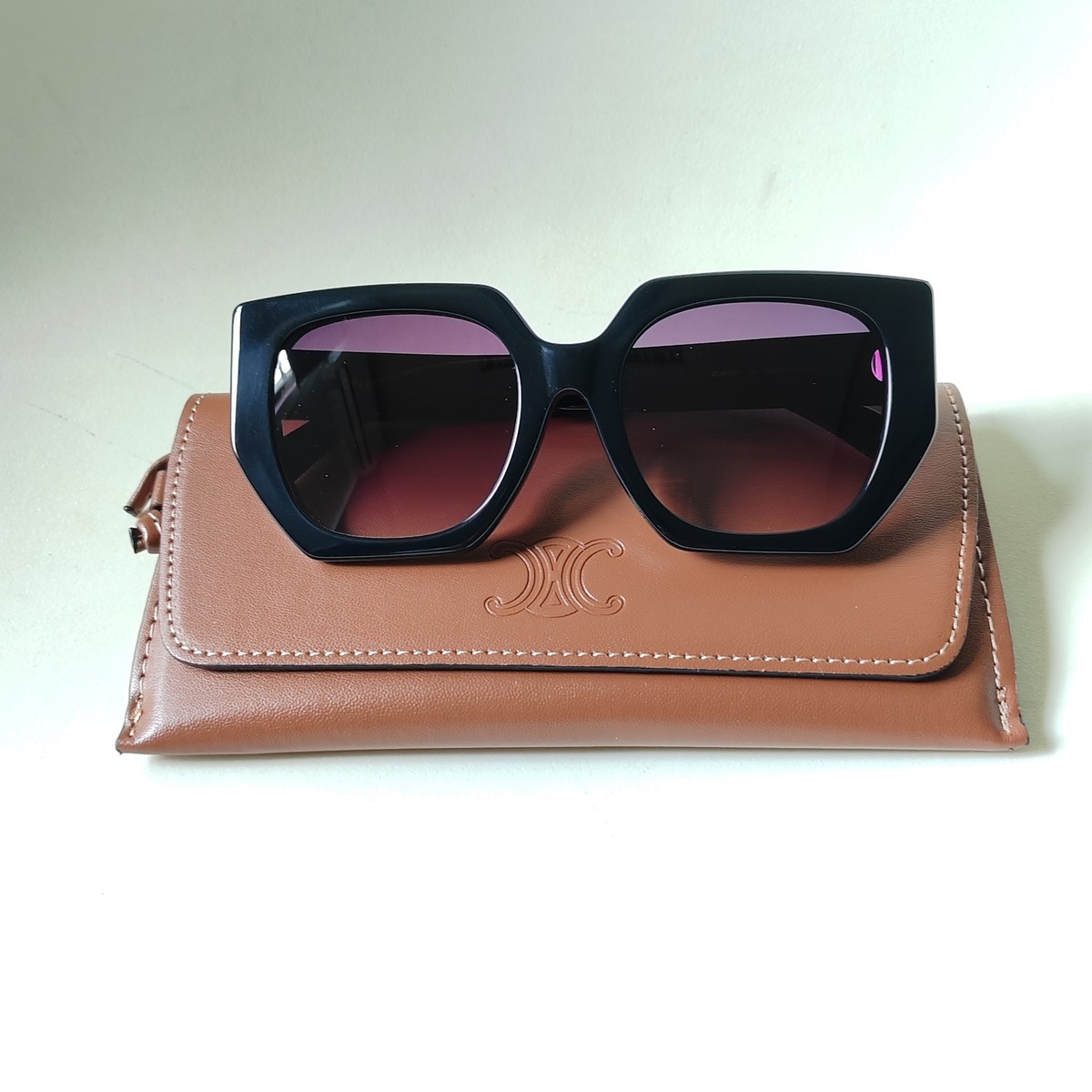 Celine Triomphe CL40239F Butterfly Sunglasses | eBay