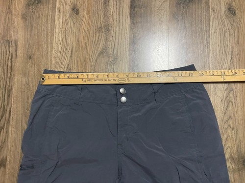 ExOfficio Pants, Women's 6, Black, Convertible in to shorts, Knee Insect Shield - Picture 8 of 14