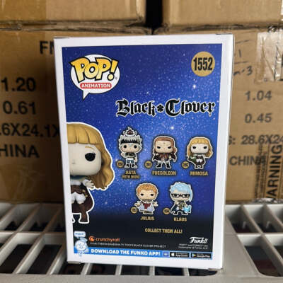 Funko POP! Black Clover Mimosa Figure #1552! | eBay