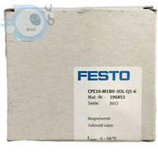 FESTO CPE10-M1BH-3OL-QS-6 Solenoid Valve New