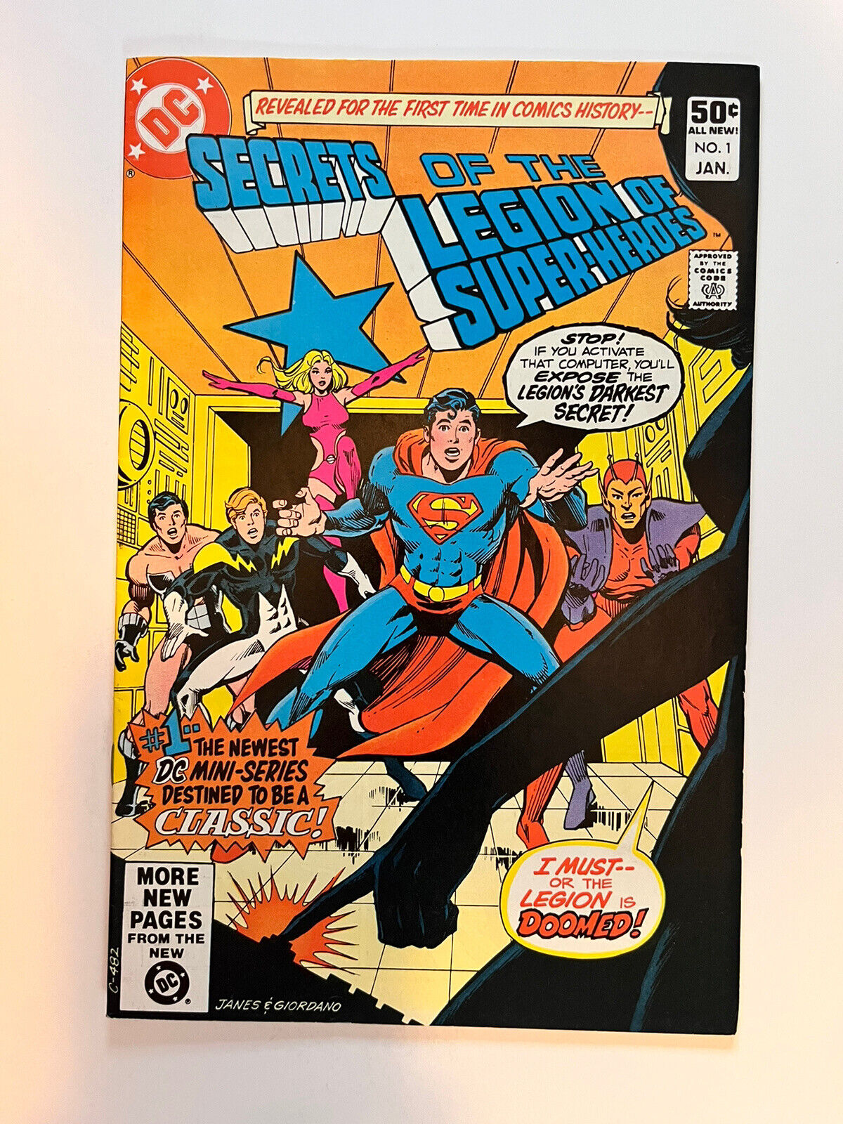 Secrets of the Legion of Superheroes #1/DC Comics, 1981