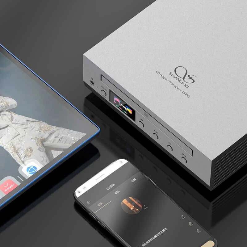 CR60 CD Player with 1.14-inch Color Screen Support Digital Transport and Ripping - Bild 3 von 3