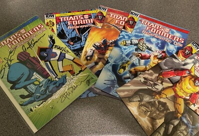 IDW TRANSFORMERS SIGNED SIMON FURMAN COMICS   PICK YOUR OWN COMIC LISTING...