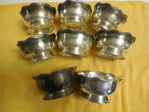 Rare Sheffield Paul Revere Silverplate Bowls 8 Each # 503 - Picture 5 of 6