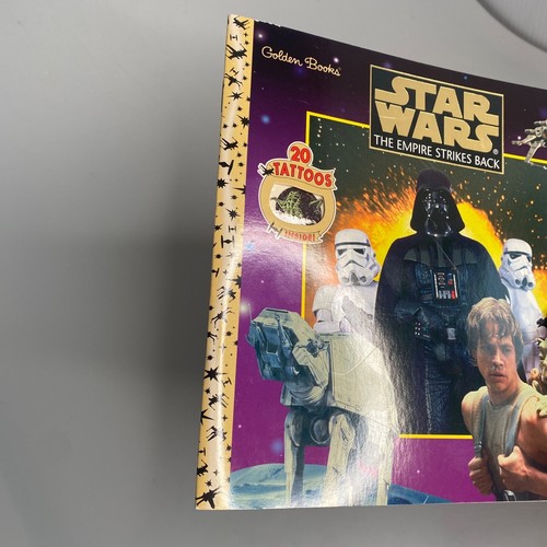 STAR WARS: THE EMPIRE STRIKES BACK : GOLDEN BOOKS (1997) : WITH 20 TATTOOS- - Picture 19 of 21