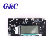 Dual USB 5V 1A 2.1A Mobile Power Bank 18650 Battery Charger PCB LCD Display DIY