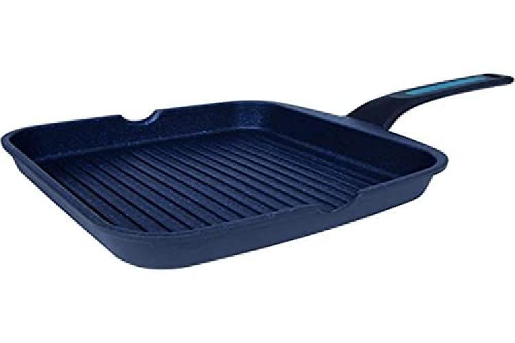 Arcos Serie Thera | Padelle Grill Antiaderente 24x24 cm | Bistecchiera | Allumin