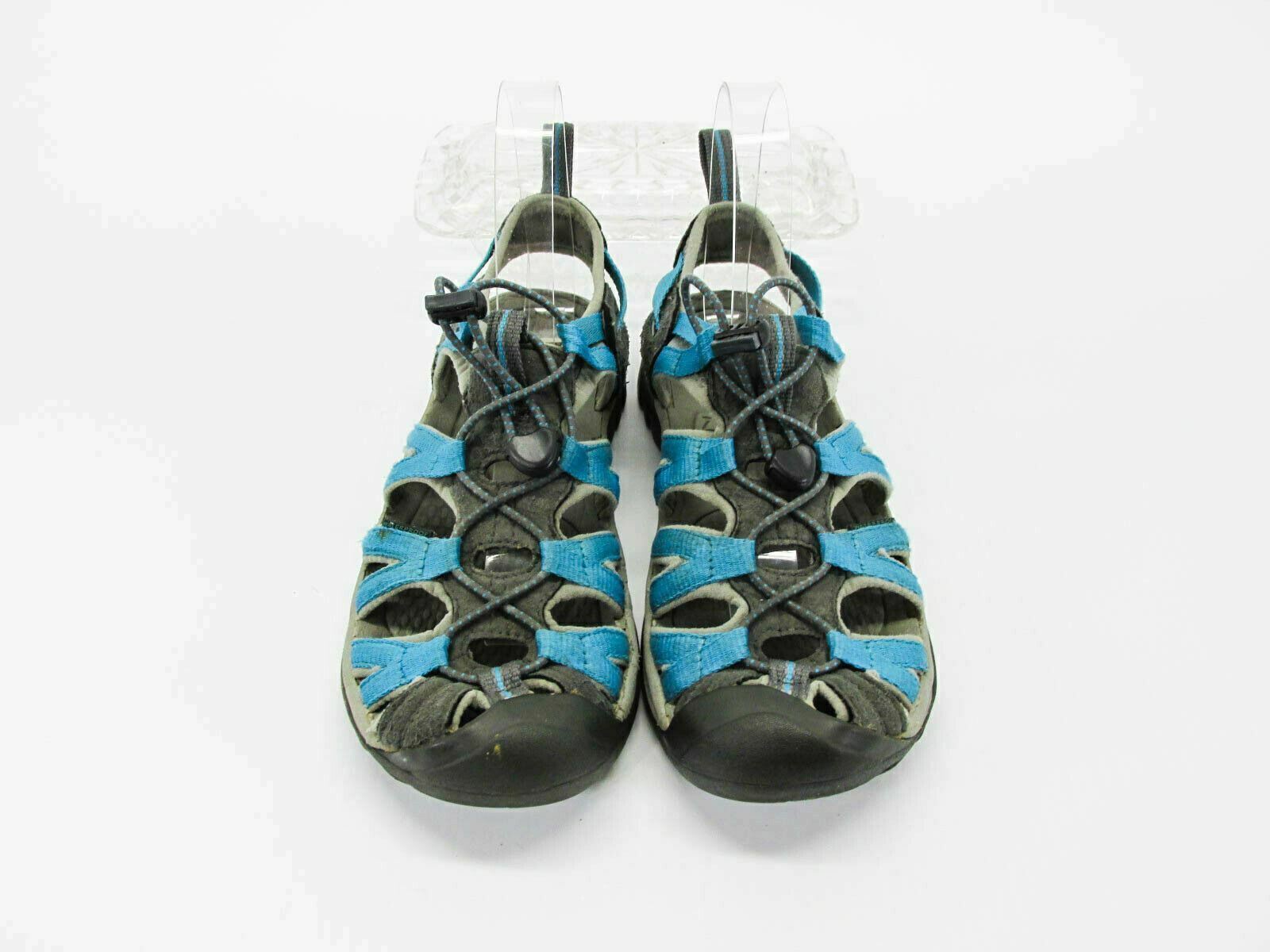 Keen scarpa donna Whisper taglia 7 5M blu grigio sandalo sportivo atletico us