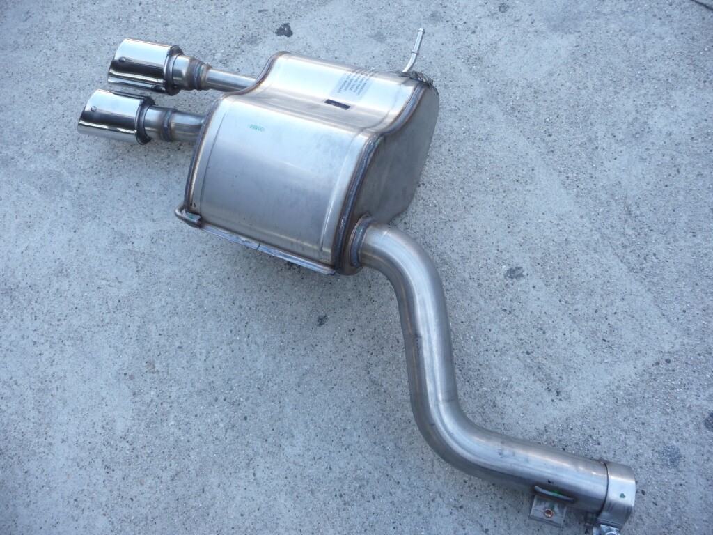 2009-2011 Maserati Quattroporte M139 Rear Right Exhaust Muffler Tips 253511 OEM