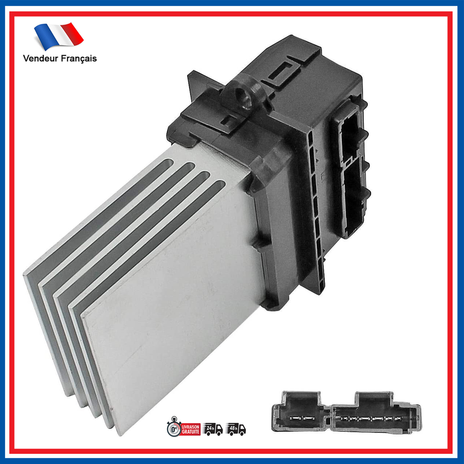 Résistance de chauffage Renault Master II résout panne ventilation 2715000QAC