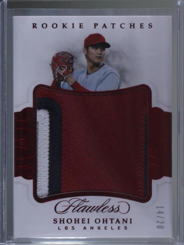 2018 Panini Flawless SHOHEI OHTANI RC 大谷翔平 JUMBO ANGELES LOGO