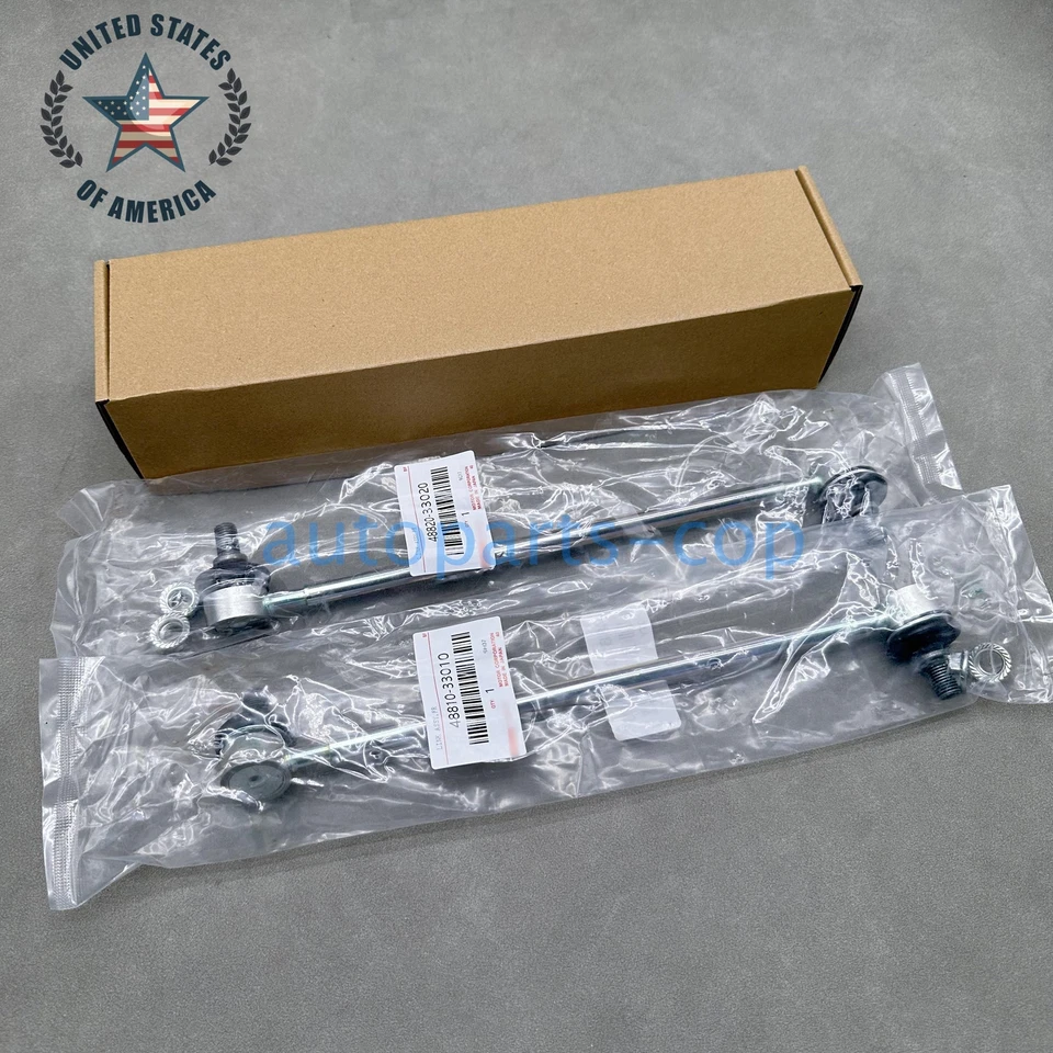 New! FRONT STABILIZER BAR LINKS W/NUTS FOR TOYOTA AVALON CAMRY ES300 RX300 US Foto 3 de 4