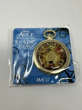 Disney Alice Through The Looking Glass Passholder Preview Pin Badge New SMLS