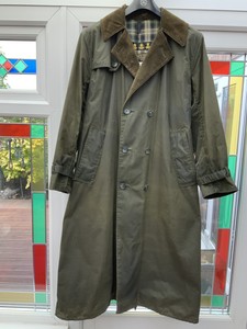 barbour trench coat mens