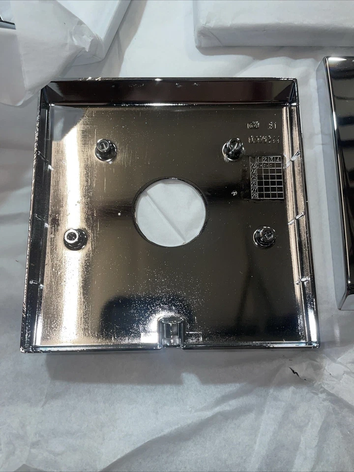 (5). KIT DE PLACA DE PARED DE UN SOLO ORIFICIO ARMARIO CP SLOAN EL-625-A Foto 3 de 4