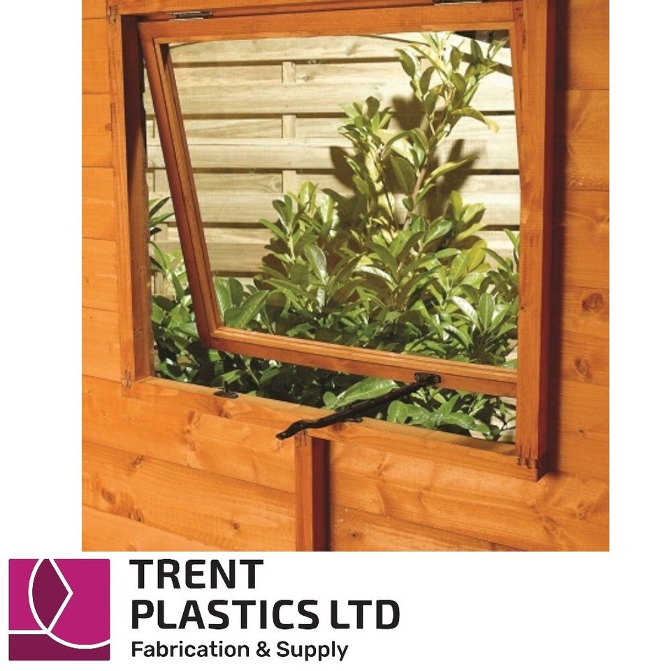 Greenhouse & Shed Window Replacement Acrylic Clear like Glass Plastic ...