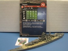  Axis Allies War at Sea BASE SET Yamato 63/64 with card 