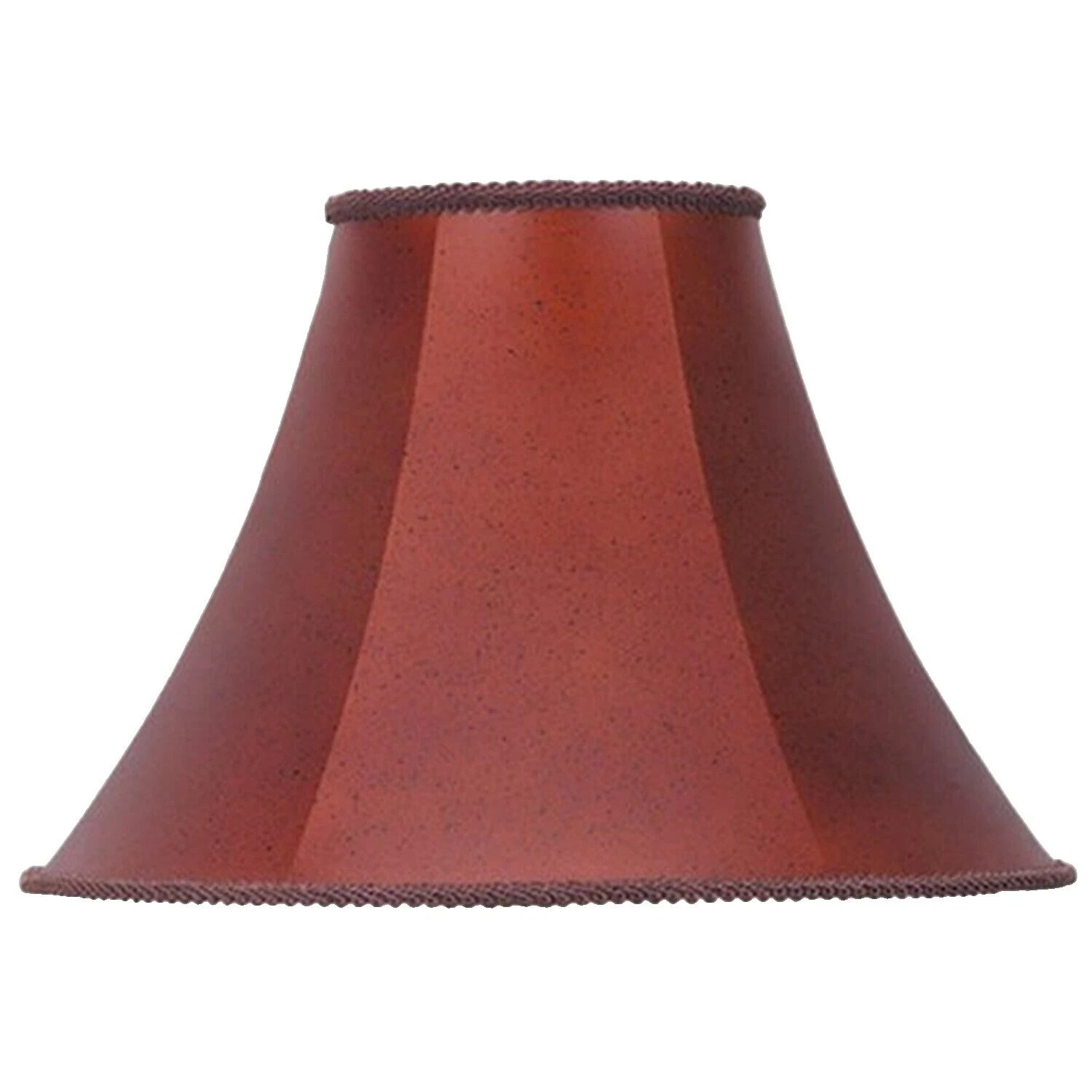 Brown Leather Traditional Lamp Shades
