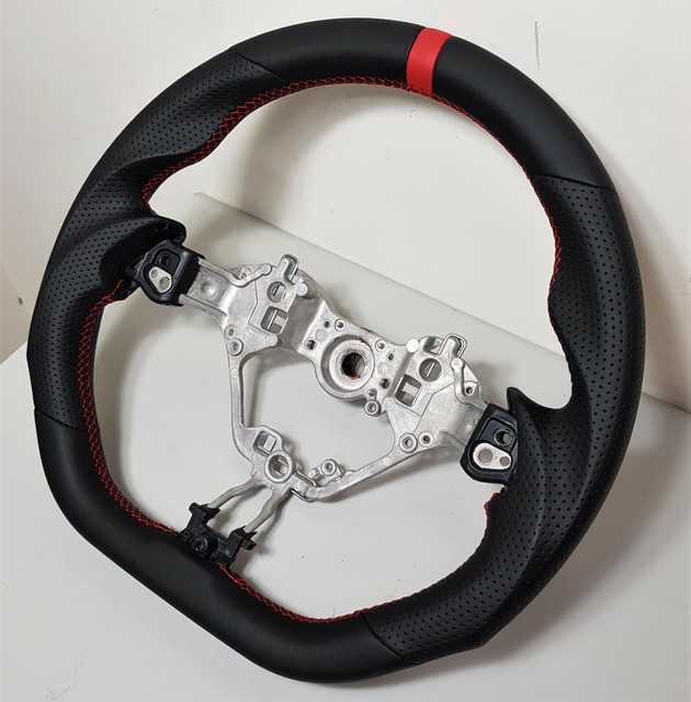 REVESOL Black Sports Steering Wheel Red Strip for 20172020 TOYOTA 86 GT86 BRZ eBay