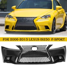 For 2006-13 Lexus IS250 IS350 to 14+ F-Sport Front Bumper Conversion 2IS to 4IS