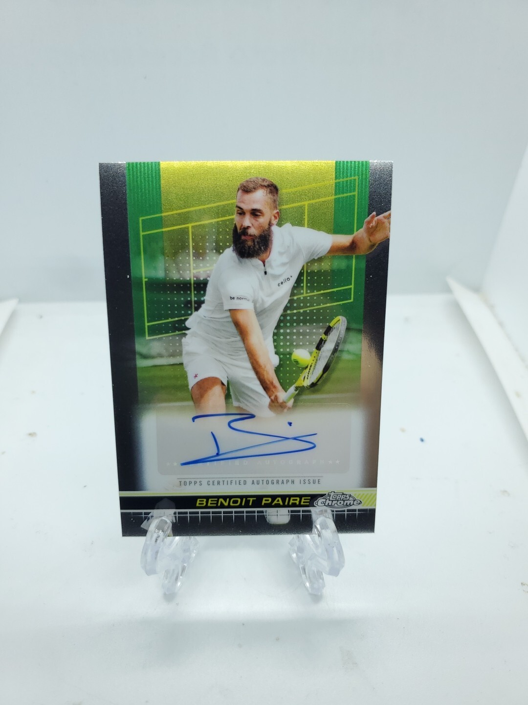 BENOIT PAIRE 2024 Topps Chrome Tennis Auto #TCA-BPE