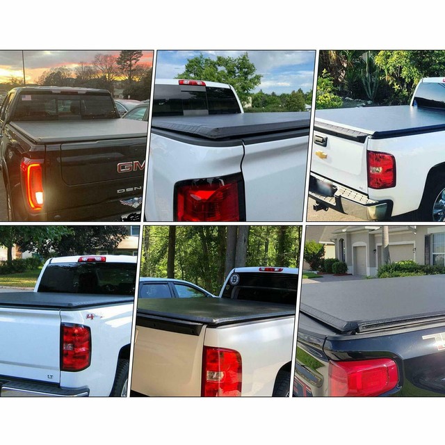 1x 5.5" Tonneau Cover Truck Bed for 2014-18 Toyota Tundra 1794 TRD SR5